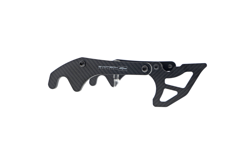 Evotech Carbon Fibre Toe Guard / GP Style Paddock Stand Plates - Yamaha YZF-R1 (2015 - 2019)