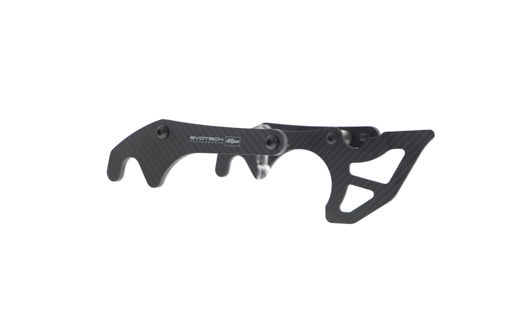 Evotech Carbon Fibre Toe Guard / GP Style Paddock Stand Plates - Yamaha YZF-R1 (2015 - 2019)