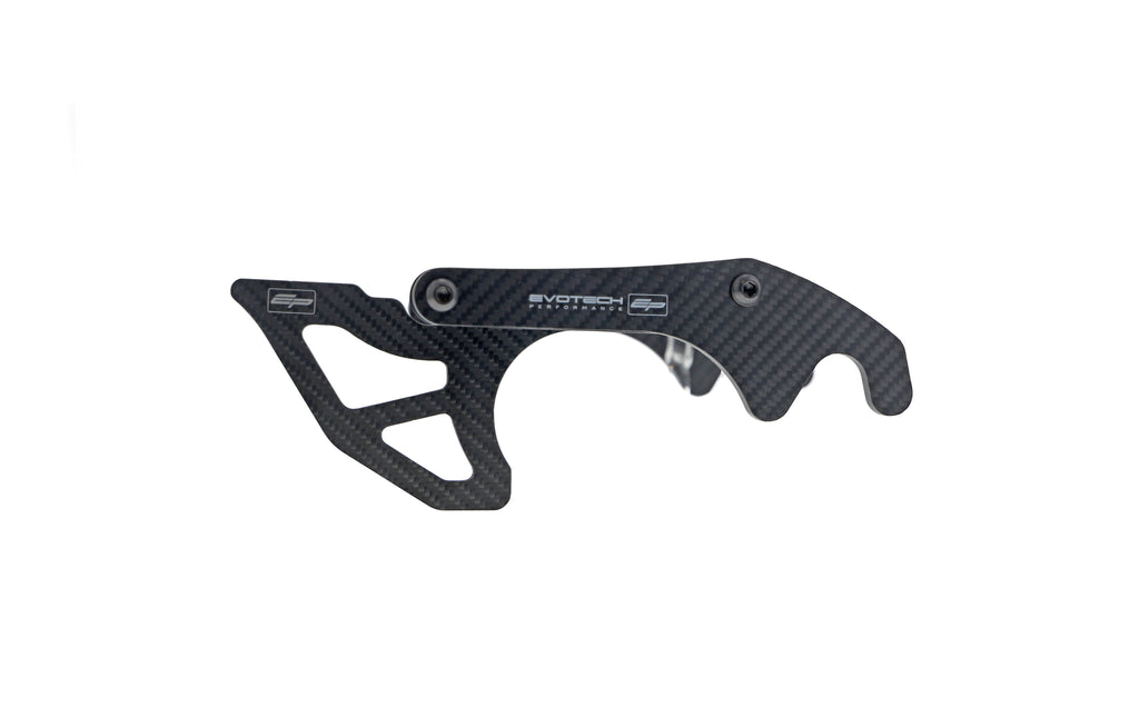 Evotech Carbon Fibre Toe Guard / GP Style Paddock Stand Plates - Yamaha YZF-R1 (2015 - 2019)
