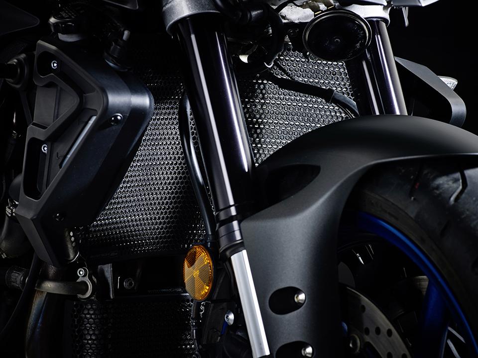 Evotech Yamaha FZ-10 Radiator Oil Cooler Guard Set (2017 - 2021)