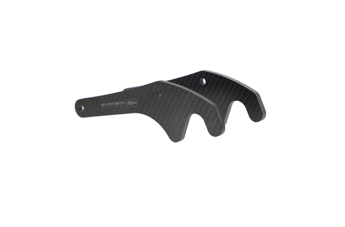 Evotech Carbon Fibre Paddock Stand Plates - Yamaha MT-10 (2016-2021)