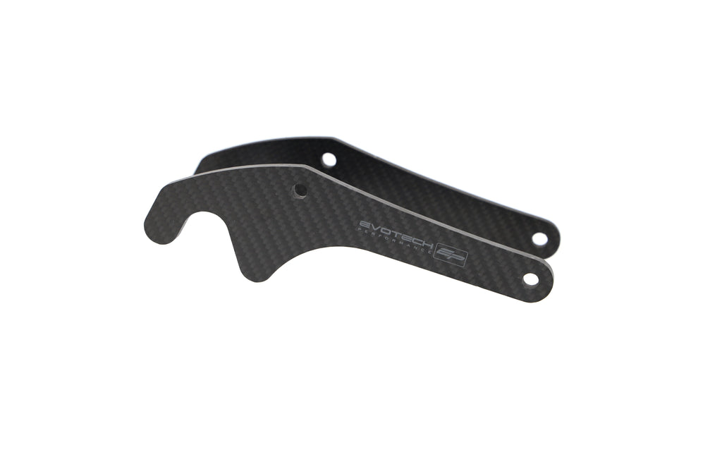 Evotech Carbon Fibre Paddock Stand Plates - Yamaha YZF-R7 (2026+)