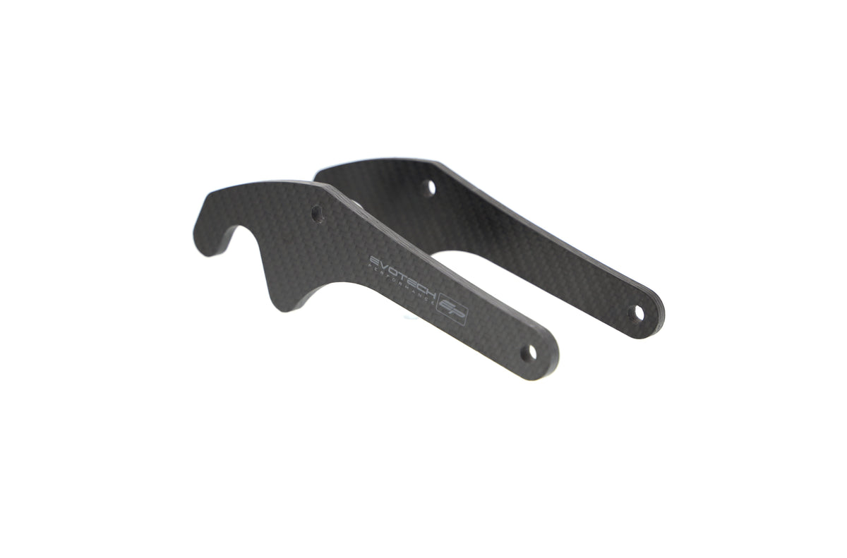 Evotech Carbon Fibre Paddock Stand Plates - Yamaha YZF-R1 (2015-2019)