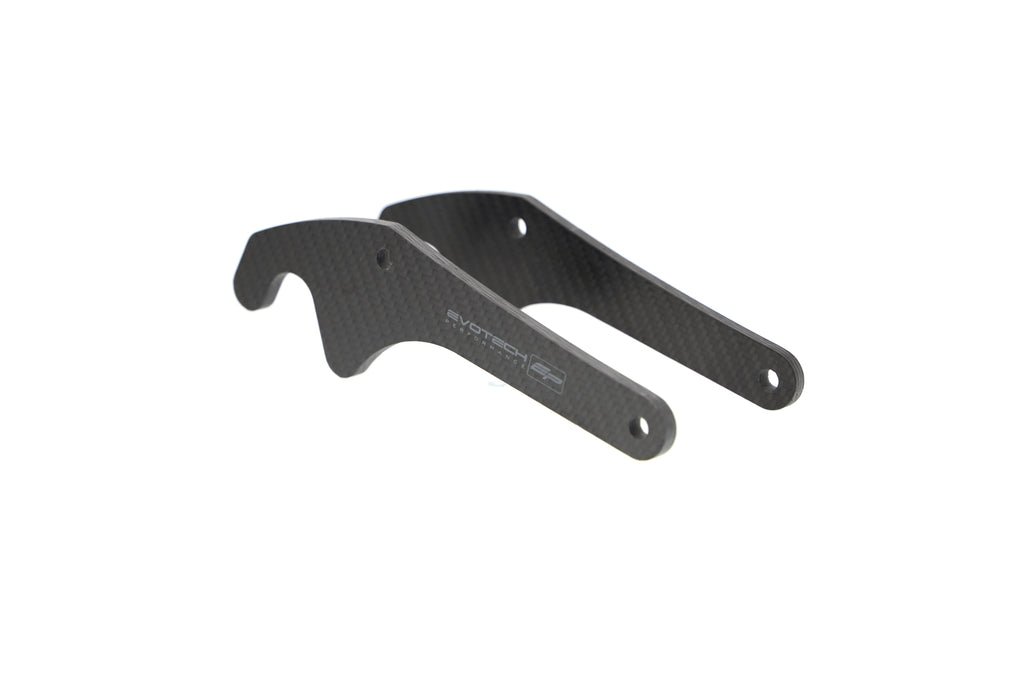 Evotech Carbon Fibre Paddock Stand Plates - Yamaha FZ-10 (2017-2021)