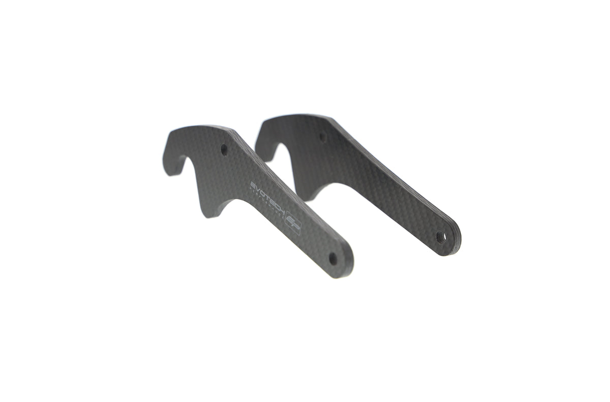 Evotech Carbon Fibre Paddock Stand Plates - Yamaha YZF-R9 (2025+)