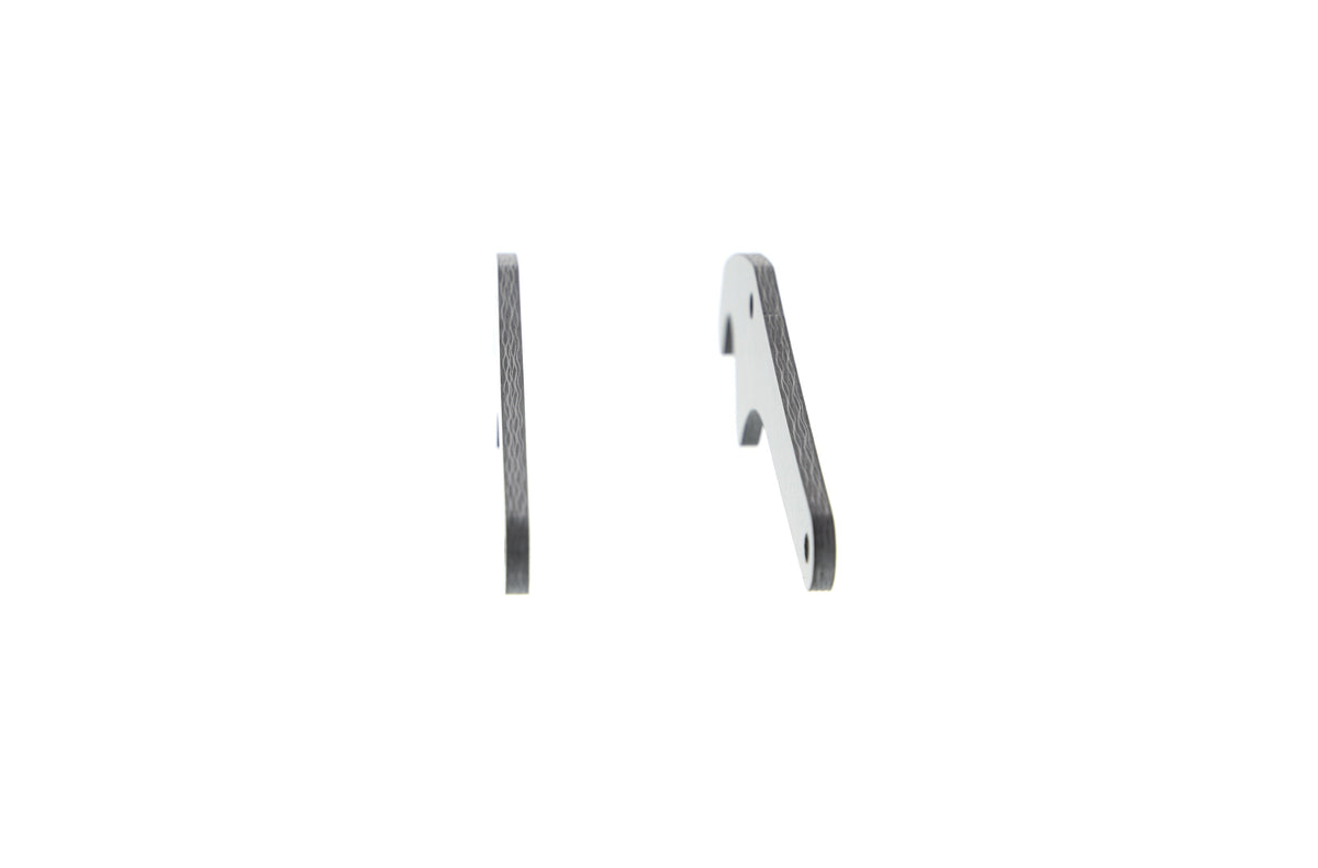 Evotech Carbon Fibre Paddock Stand Plates - Yamaha YZF-R7 (2026+)