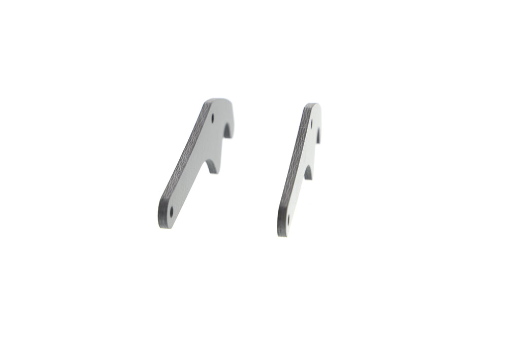 Evotech Carbon Fibre Paddock Stand Plates - Yamaha YZF-R6 (2017+)