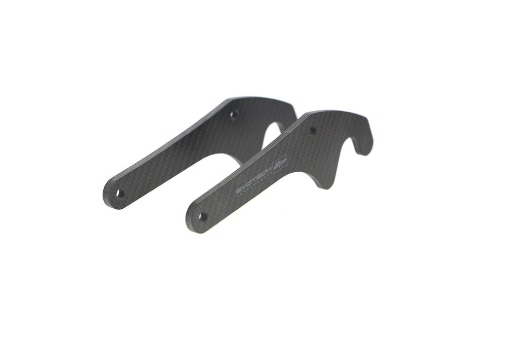 Evotech Carbon Fibre Paddock Stand Plates - Yamaha FZ-10 (2017-2021)