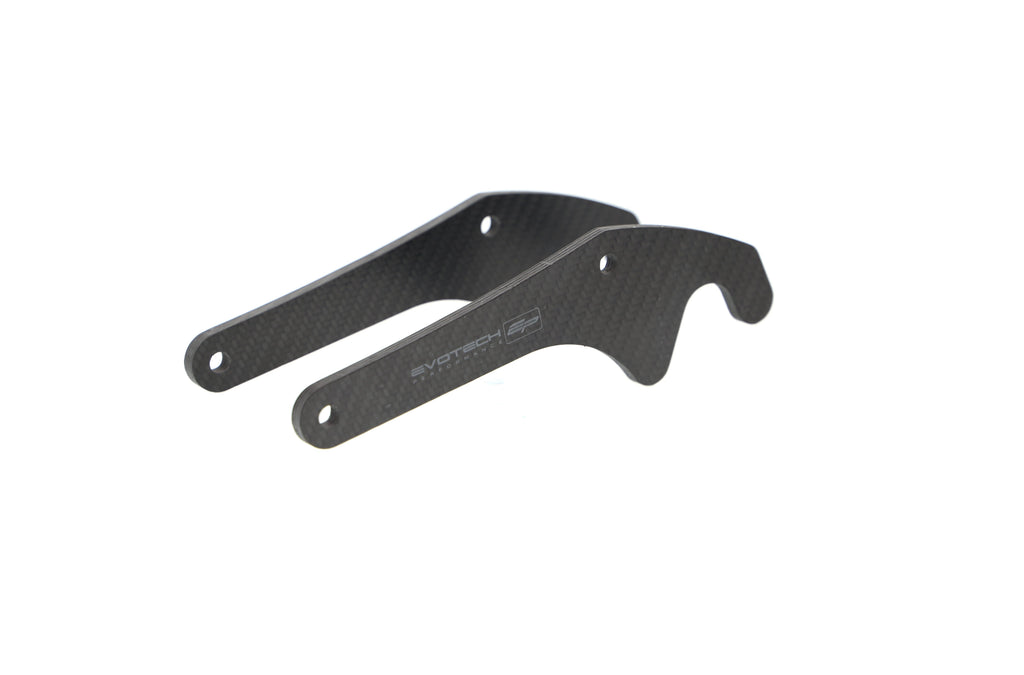 Evotech Carbon Fibre Paddock Stand Plates - Yamaha MT-10 (2022+)