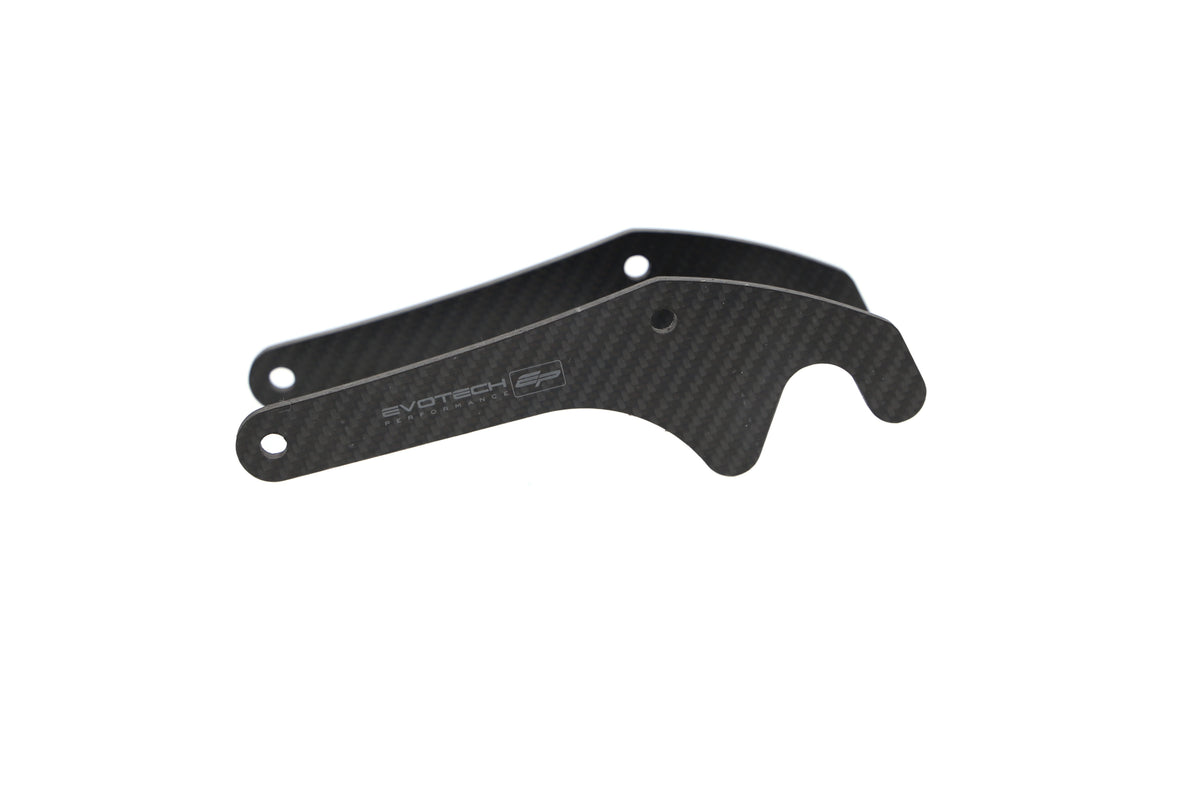 Evotech Carbon Fibre Paddock Stand Plates - Yamaha YZF-R6 (2017+)