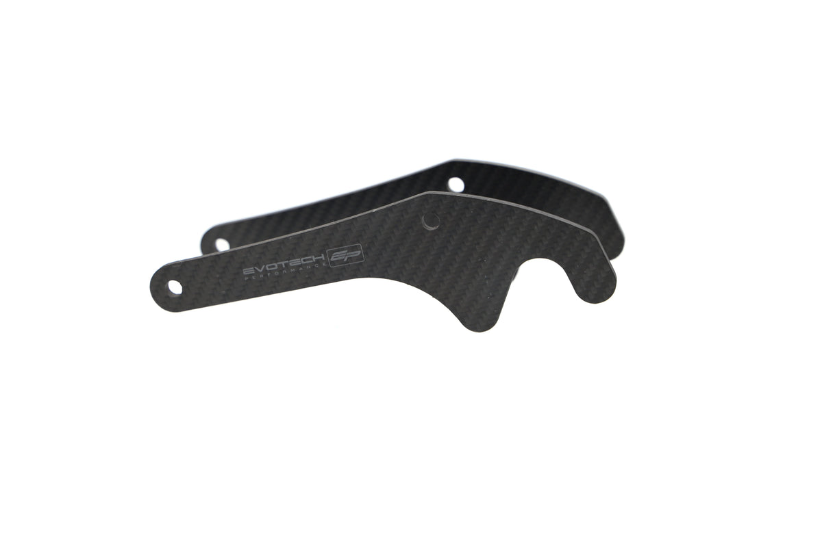 Evotech Carbon Fibre Paddock Stand Plates - Yamaha YZF-R7 (2026+)