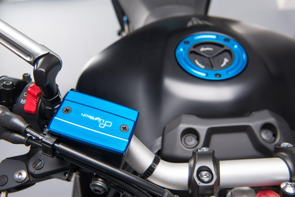 LighTech Clutch/Brake Pump Reservoir Cover for Yamaha, Honda for Honda / Yamaha Multiple Models