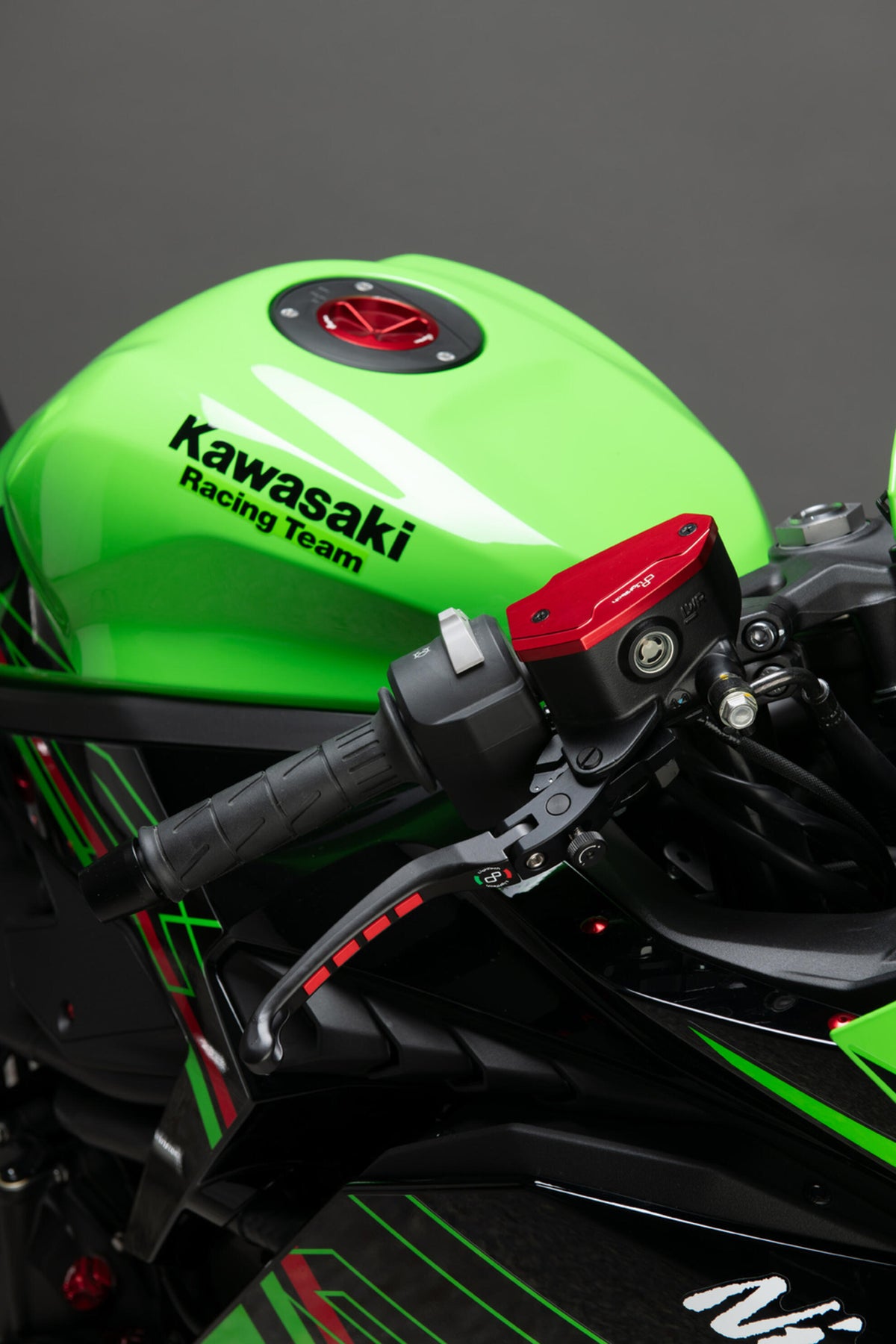 LighTech Clutch/Brake Pump Reservoir Cover for Kawasaki Multiple Models