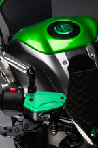 LighTech Clutch/Brake Pump Reservoir Cover for Kawasaki Multiple Models