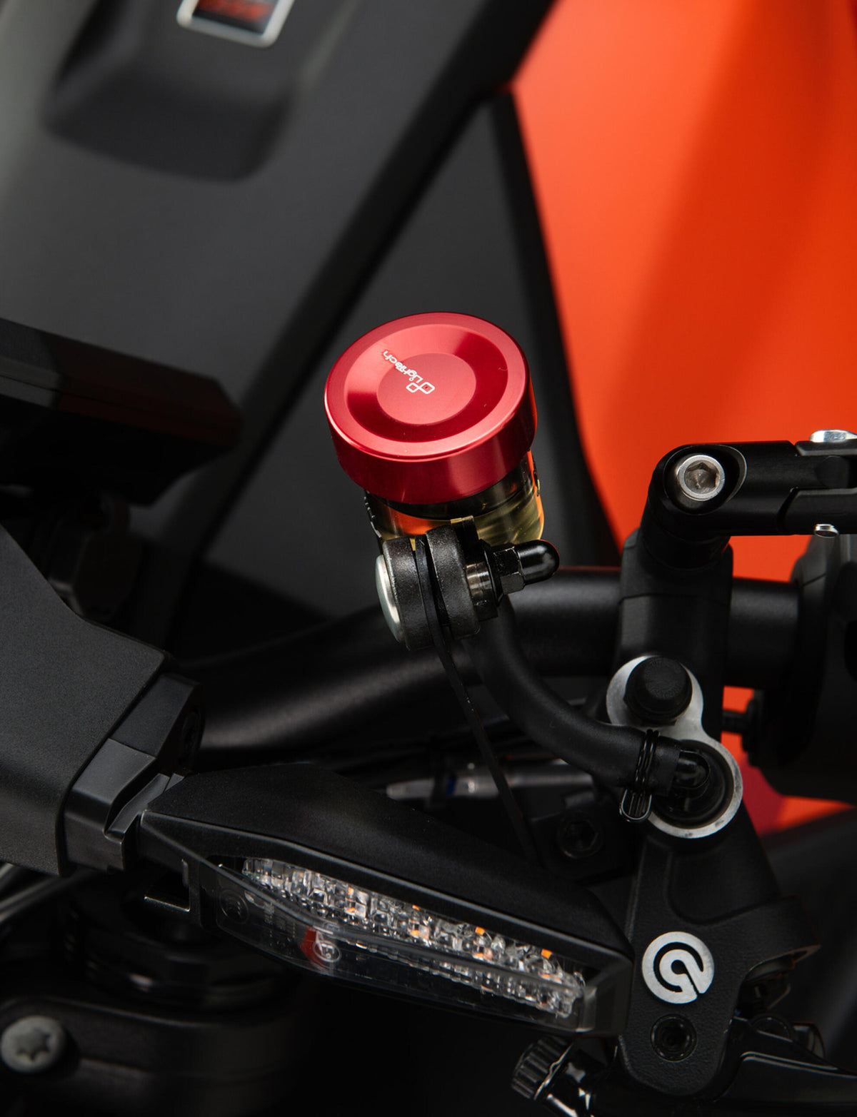 LighTech Clutch/Brake Pump Reservoir Cover for Ducati, Ktm for Ducati / KTM Multiple Models