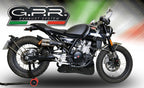 GPR exhaust F.B. Mondial Hps 300 Pagani 2021-2022, F205, Homologated legal slip-on exhaust including removable db killer and link pipe - GPR Exhausts