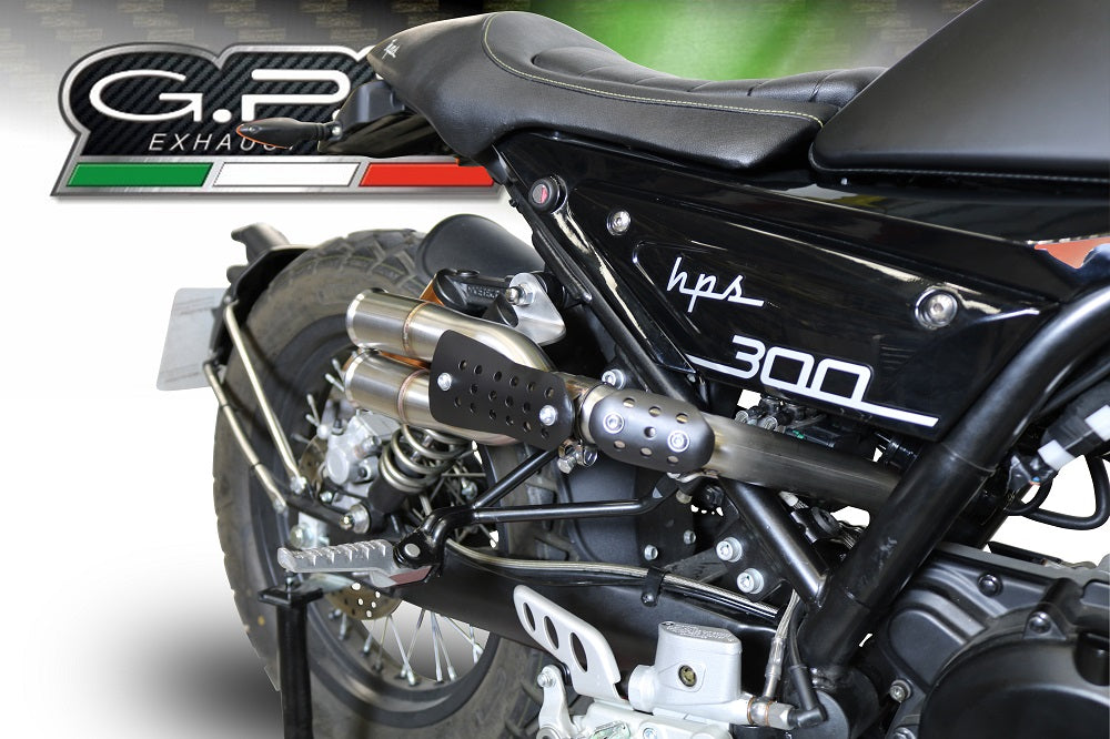 GPR exhaust F.B. Mondial Hps 300 Pagani 2021-2022, F205, Homologated legal slip-on exhaust including removable db killer and link pipe - GPR Exhausts