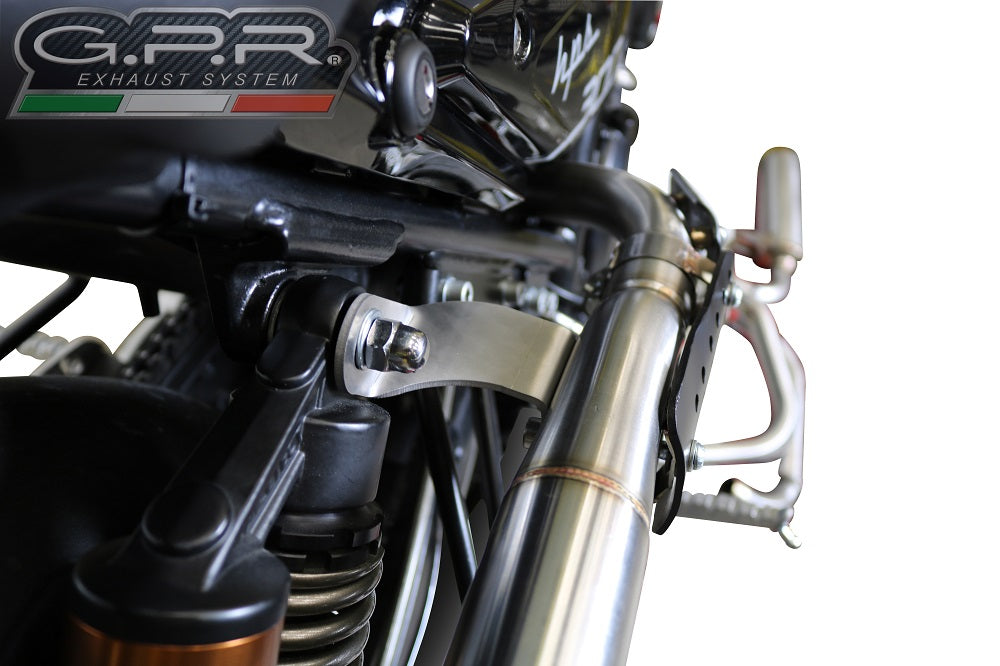 GPR exhaust F.B. Mondial Hps 300 Pagani 2021-2022, F205, Homologated legal slip-on exhaust including removable db killer and link pipe - GPR Exhausts