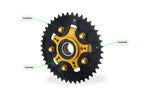CNC Racing Ring Gear Ergal T46 P520 for Ducati - CNC Racing image 2
