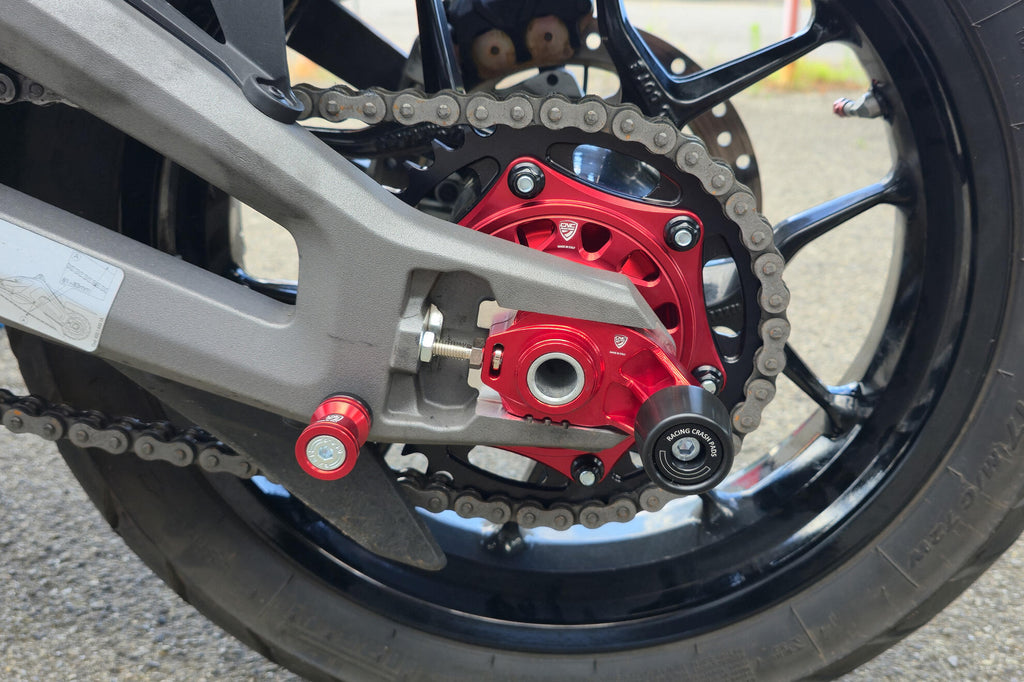 CNC Racing Rear Sprocket Flange Cover for Ducati Multistrada V2 (MY2025) – Plug & Play Upgrade - CNC Racing image 4