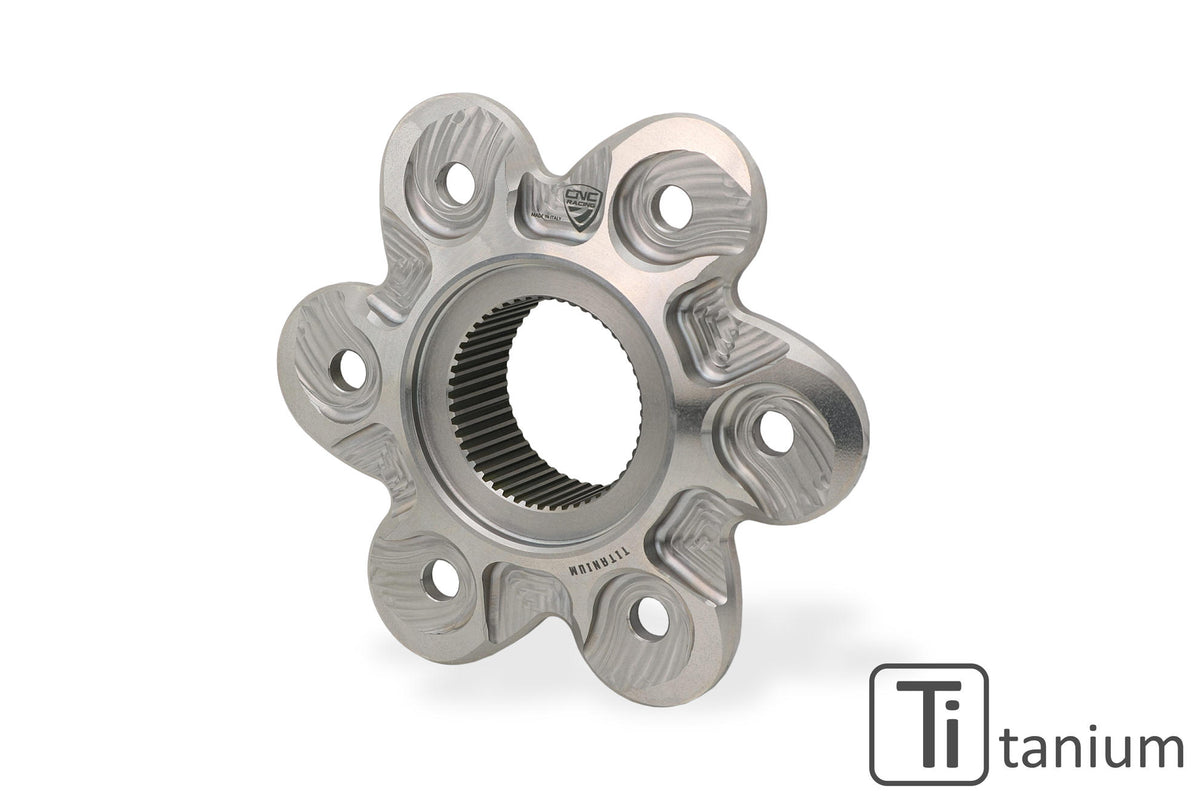 CNC Racing Rear sprocket flange Ducati – Titanium - CNC Racing