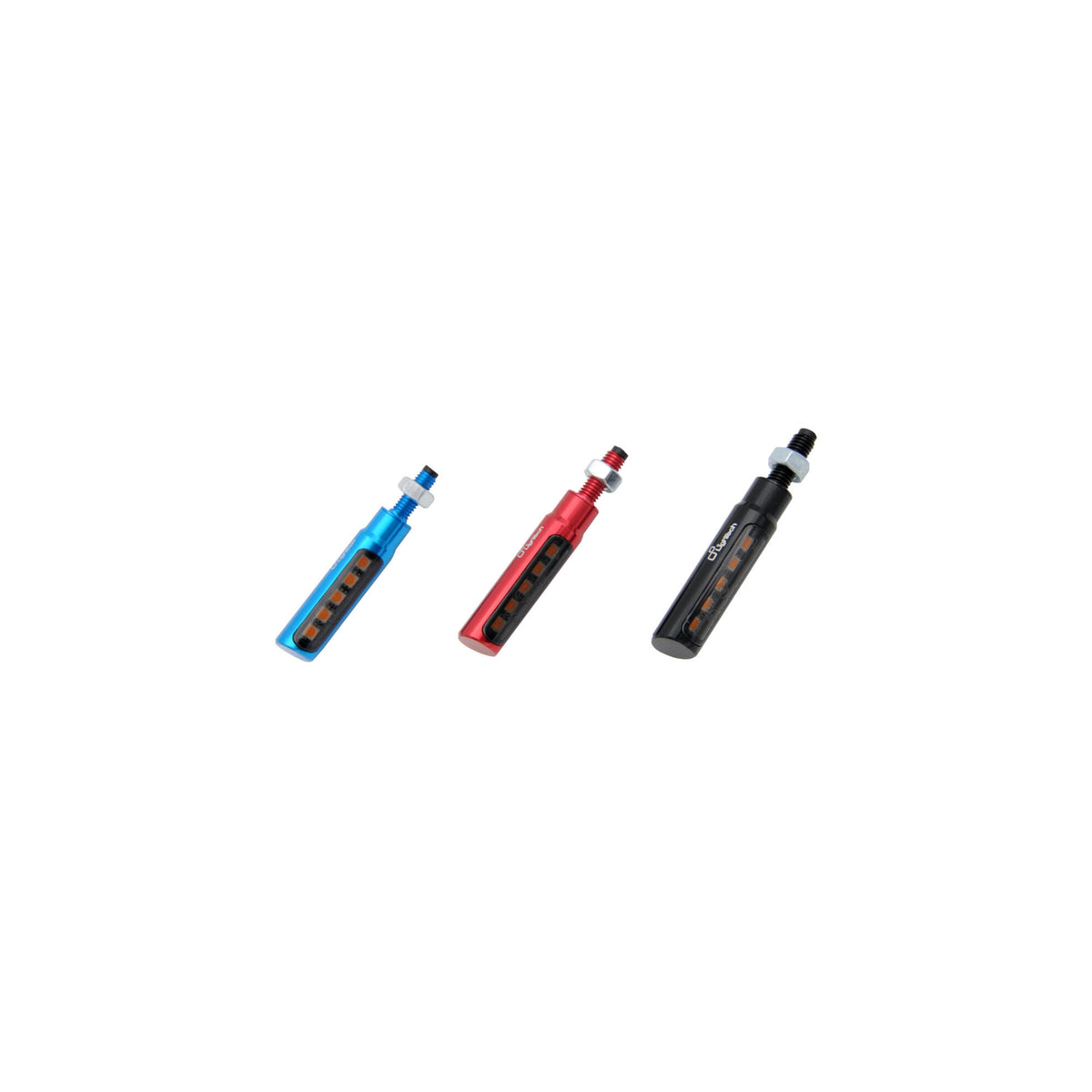 LighTech Indicators (Pair Of Homologated E8 Led Turn Signals) for Aprilia / BMW / Benelli / CFMOTO / Ducati / Fantic / Guzzi