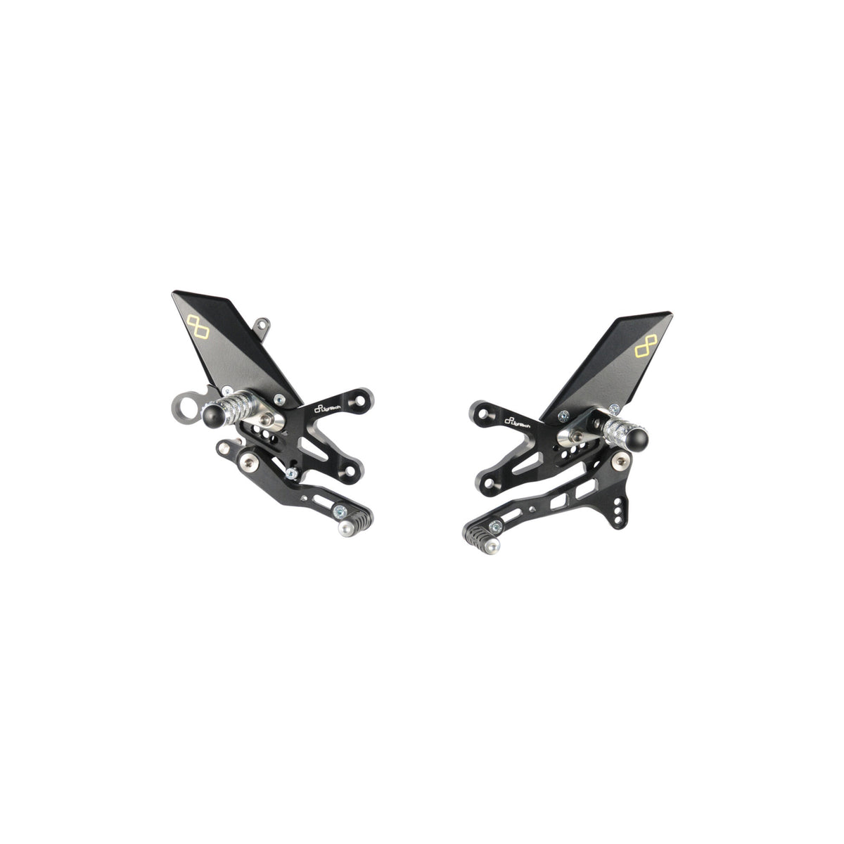 LighTech Adjustable Rear Sets With Fold Up Foot Pegs for Aprilia RSV4 2009–2017 / Aprilia TUONO V4 2011–2017