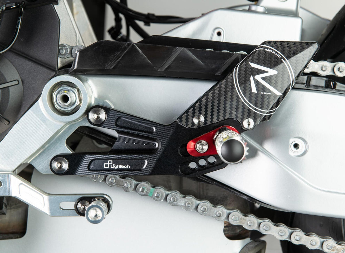 LighTech Adjustable Rear Sets With Fold Up Foot Pegs for Aprilia RS 660 2020–2026 / Aprilia TUONO 660 2020–2026