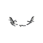 LighTech Adjustable Rear Sets With Fold Up Foot Pegs for BMW S 1000 R 2017–2020 / BMW S 1000 RR 2015–2018
