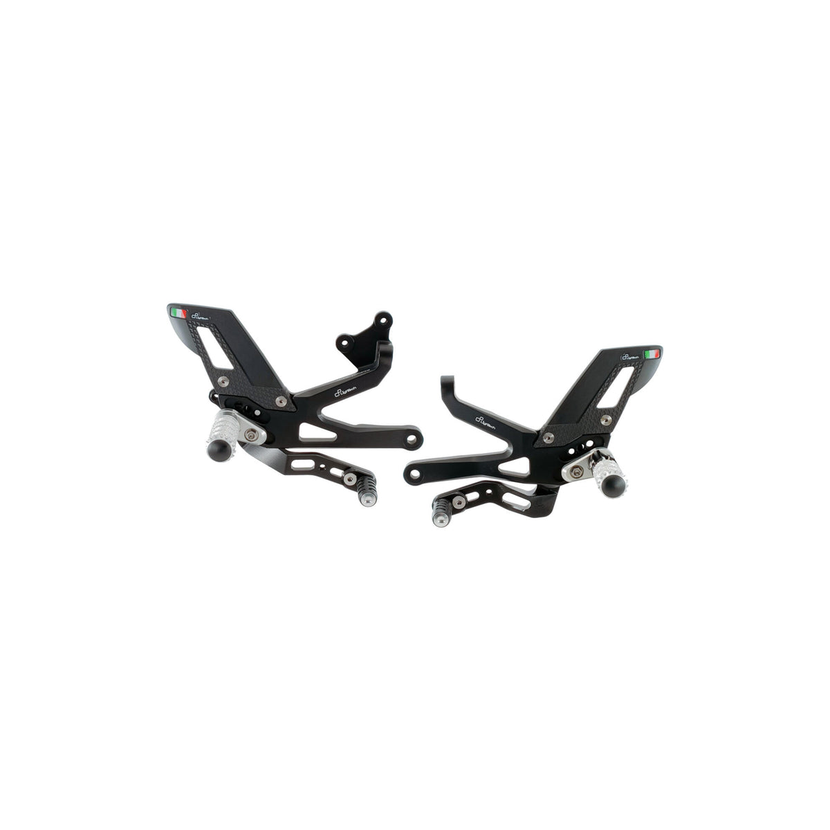 LighTech Adjustable Rear Sets With Fold Up Foot Pegs for Ducati Multiple Models
