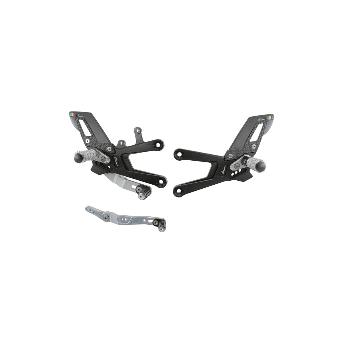 LighTech Adjustable Rear Sets With Fold Up Foot Pegs for Honda CBR1000RR R SP 2020–2025 / Honda CBR1000RR R 2020–2025