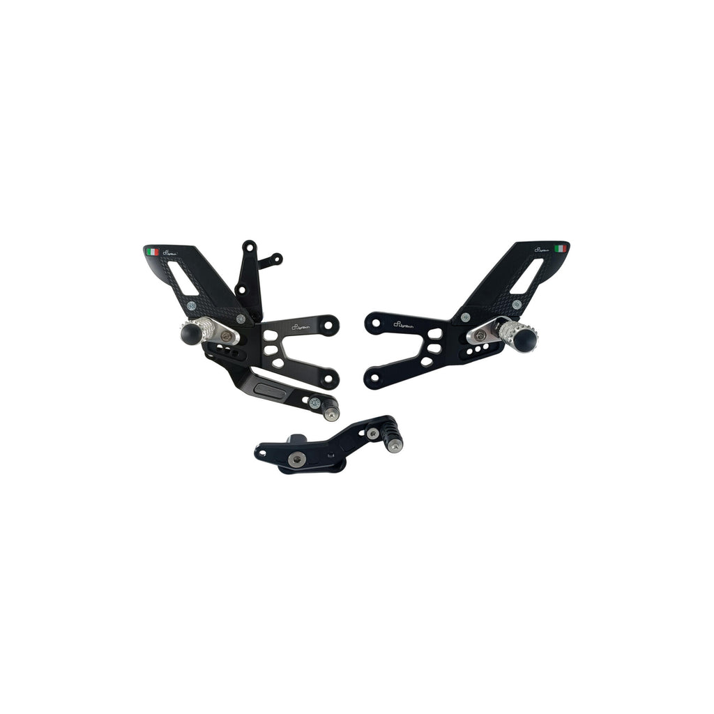 LighTech Adjustable Rear Sets With Fold Up Foot Pegs for Honda CBR600RR 2007–2026