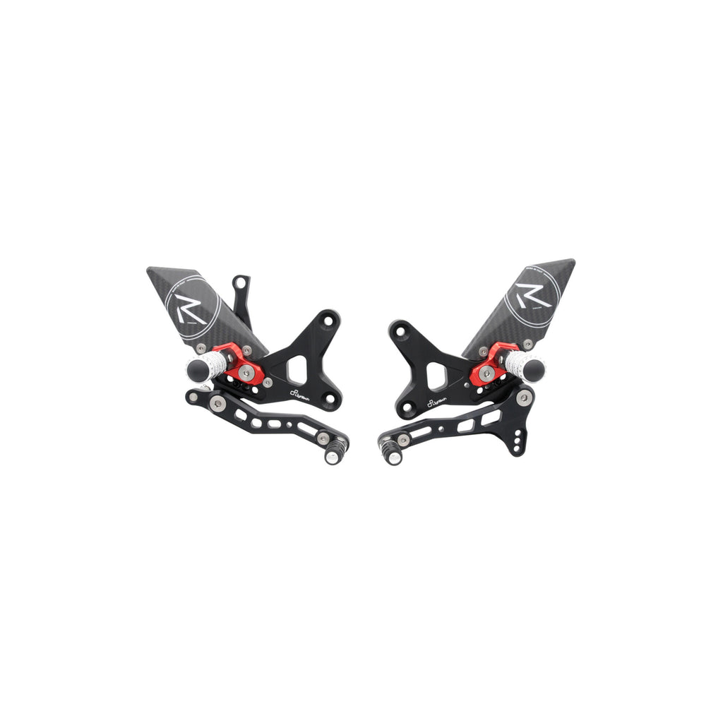 LighTech R Version Rear Sets for Kawasaki ZX10R 2011–2015