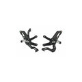 LighTech Adjustable Rear Sets With Fixed Foot Pegs, Reverse Shifting for Kawasaki ZX10R 2021–2026