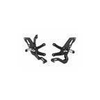 LighTech Adjustable Rear Sets With Fixed Foot Pegs, Reverse Shifting for Kawasaki ZX10R 2021–2026