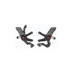 LighTech Ajustable Rear Sets - "R" Version,Standard Shifting for Kawasaki ZX10R 2021–2026