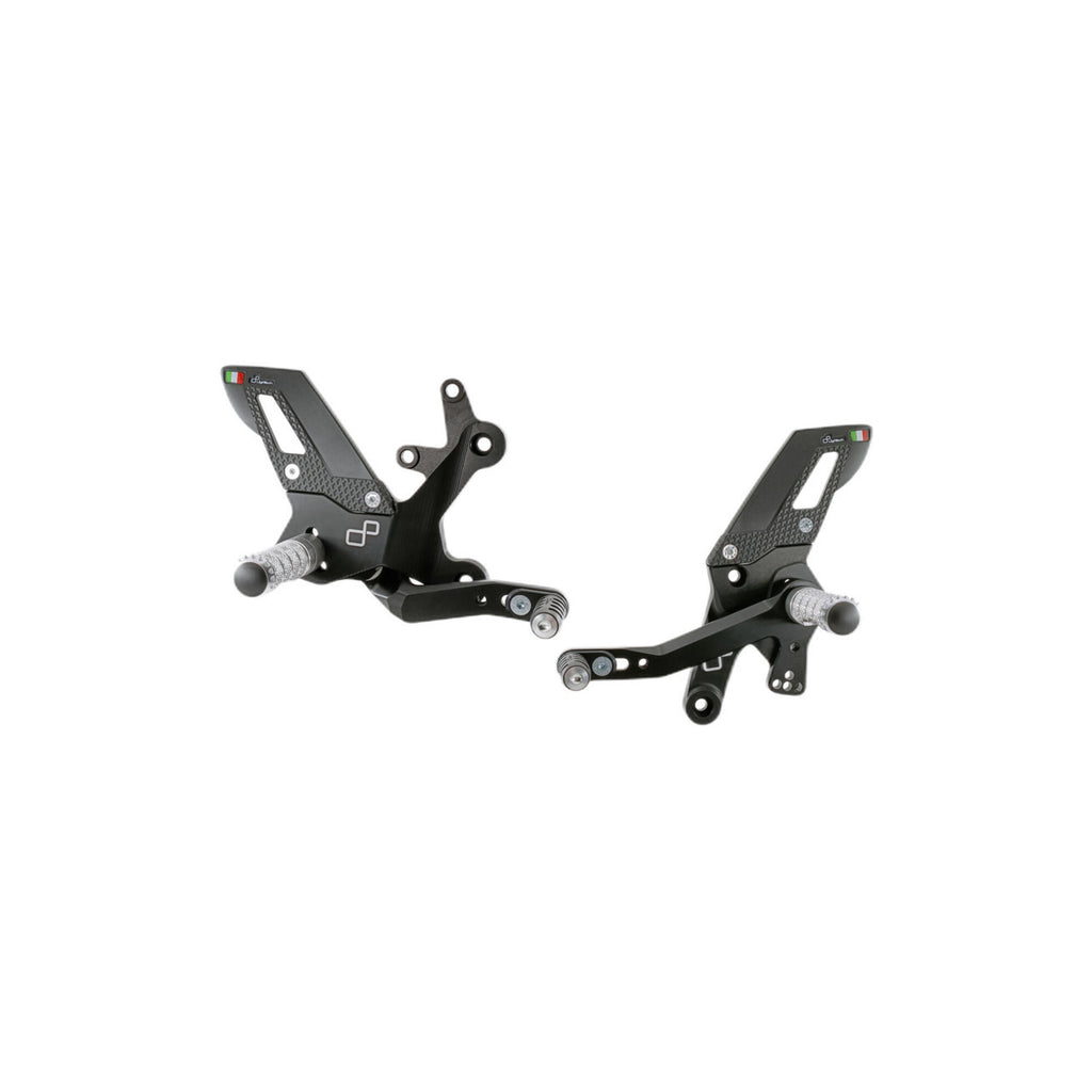 LighTech Adjustable Rear Sets With Fixed Foot Pegs for Kawasaki Multiple Models