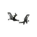 LighTech Adjustable Rear Sets With Fixed Foot Pegs for Kawasaki Multiple Models