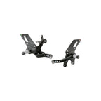 LighTech Adjustable Rear Sets With Fixed Foot Pegs for Kawasaki Multiple Models