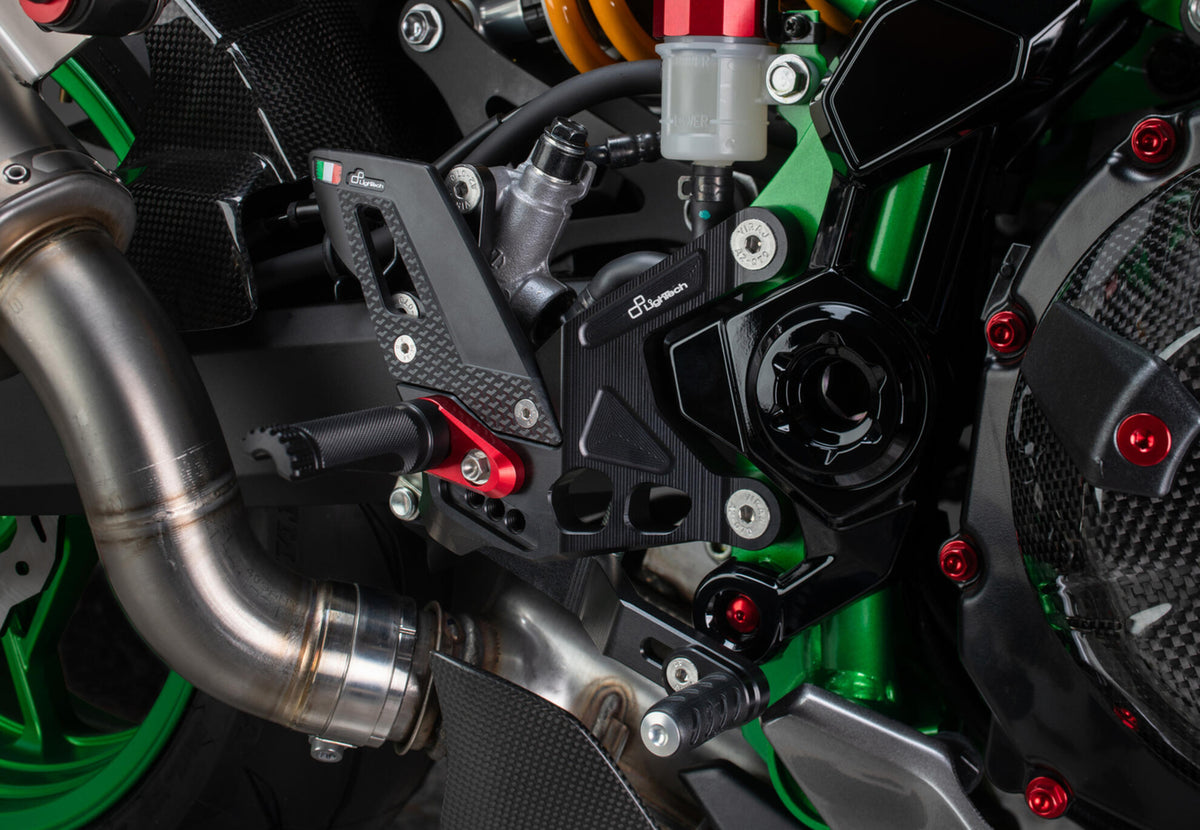LighTech R Version Rear Sets for Kawasaki Multiple Models