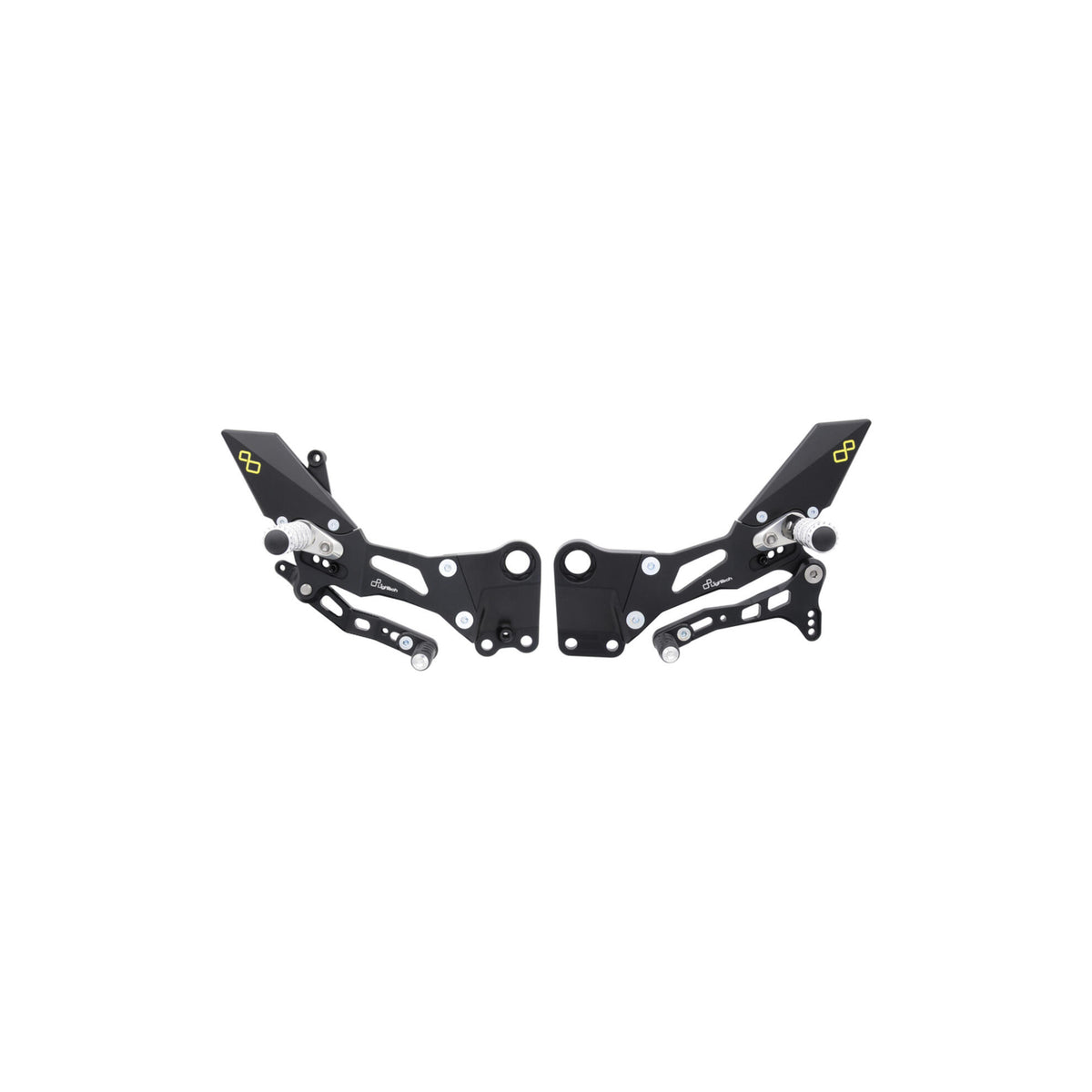 LighTech Adjustable Rear Sets With Fold Up Footpegs for KTM Multiple Models