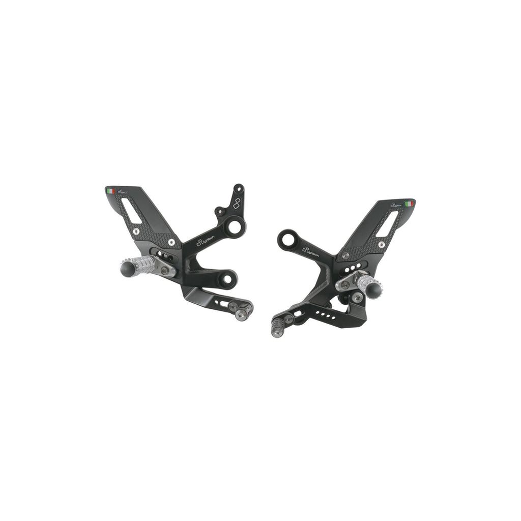 LighTech Adjustable Rear Sets With Fixed Foot Pegs for KTM Multiple Models