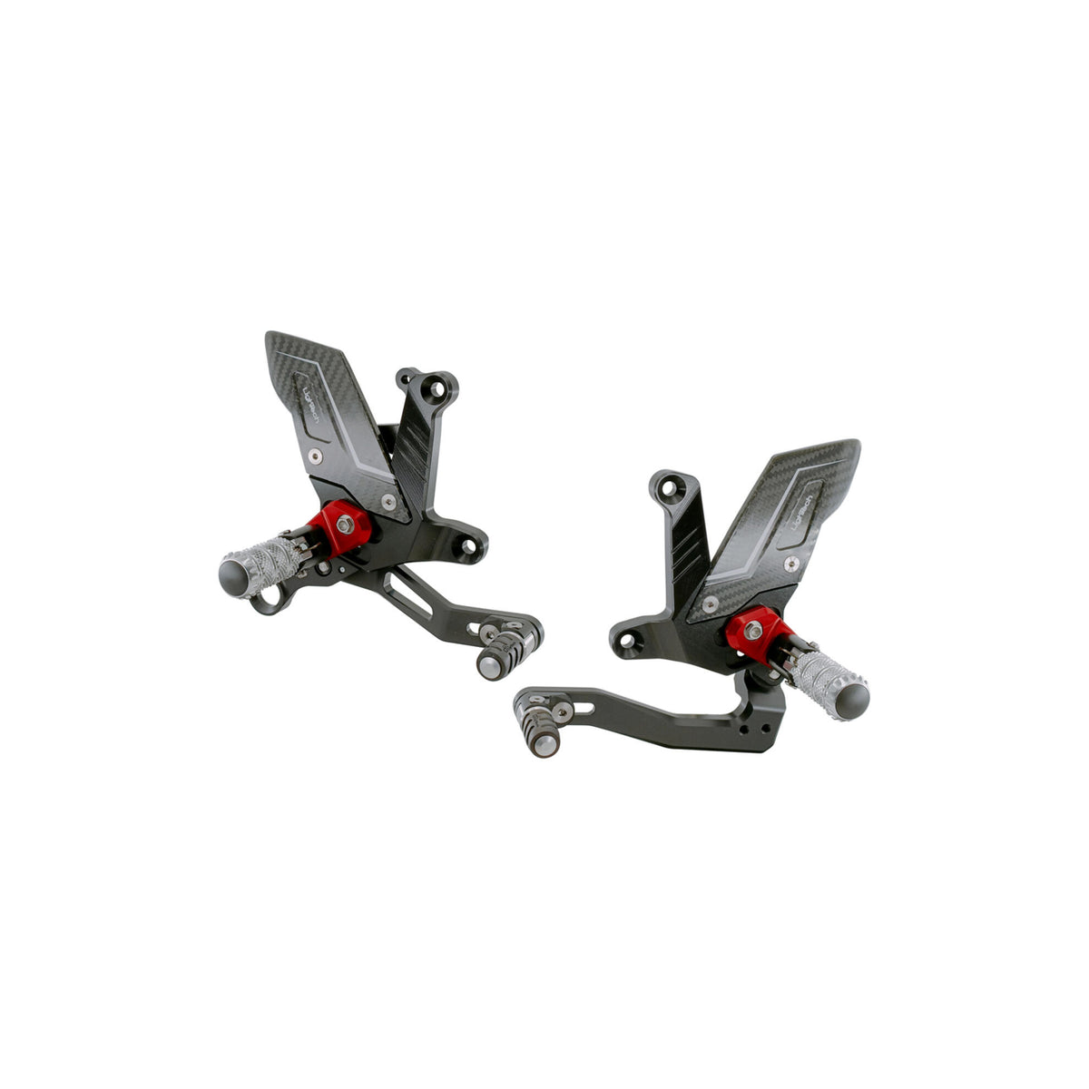 LighTech R Version Rear Sets for KTM SUPER DUKE 1290 R 2020–2023 / KTM SUPER DUKE 1390 R 2024–2025