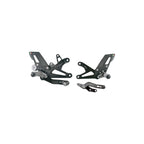 LighTech Adjustable Rear Sets With Fixed Foot Pegs for Triumph Multiple Models