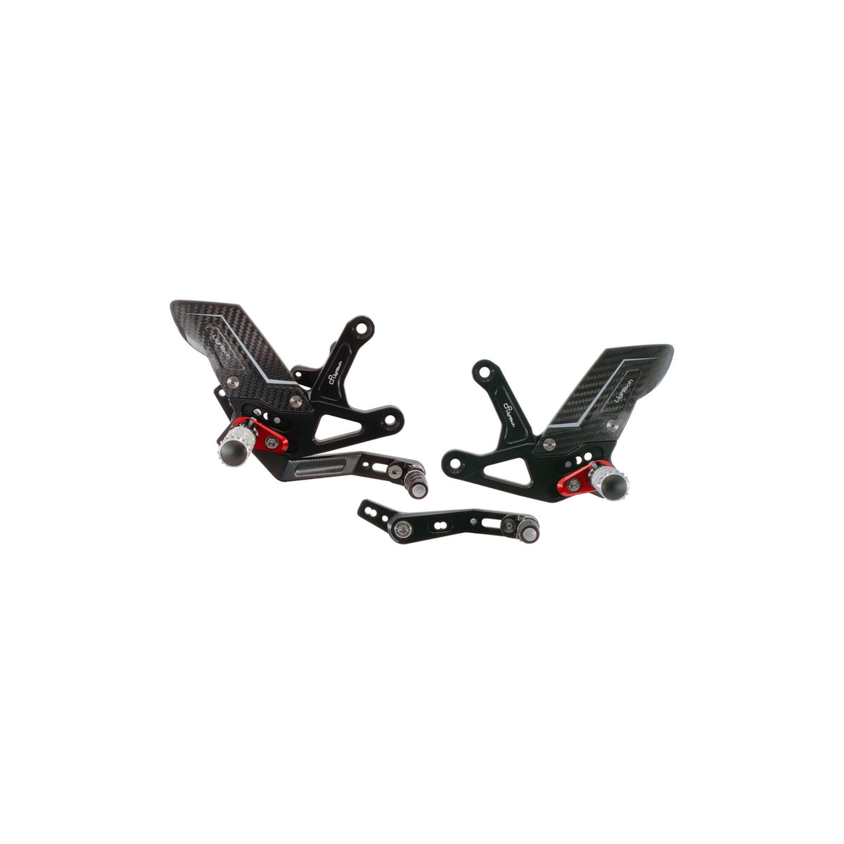 LighTech R Version Rear Sets for Triumph SPEED TRIPLE 1200 RS 2021–2026