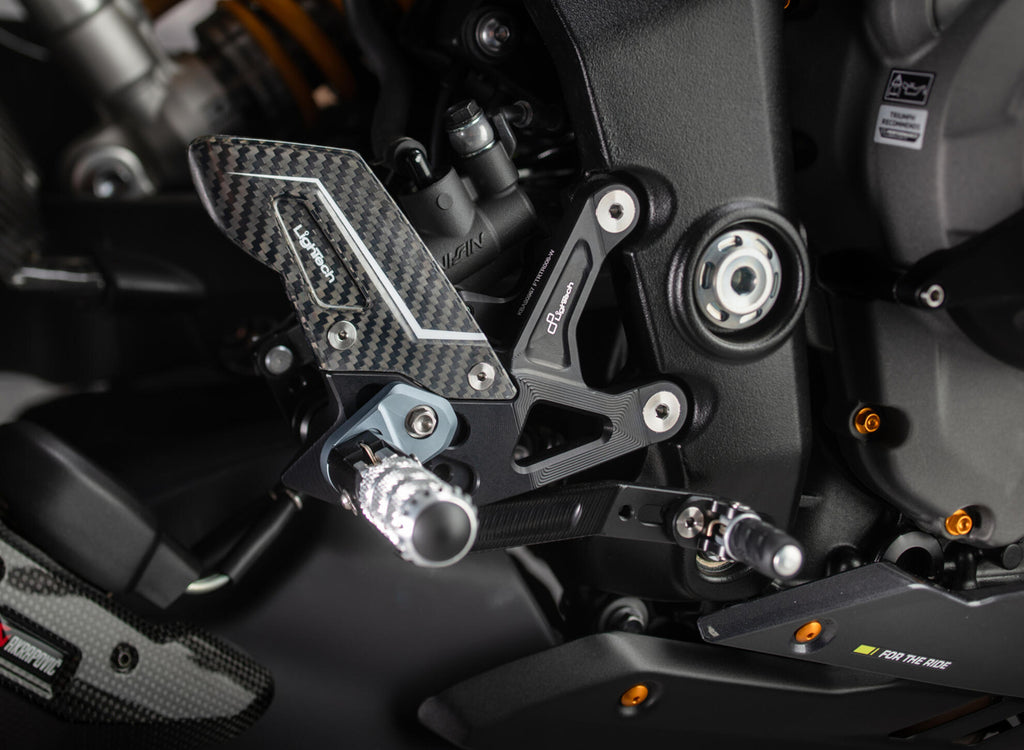 LighTech R Version Rear Sets for Triumph SPEED TRIPLE 1200 RR 2026 / Triumph SPEED TRIPLE 1200 RX 2025–2026