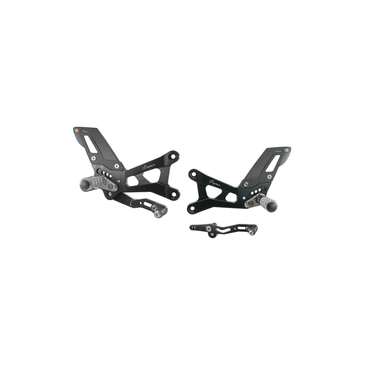 LighTech Adjustable Rear Sets With Fold Up Foot Pegs for Yamaha R6 2008–2016