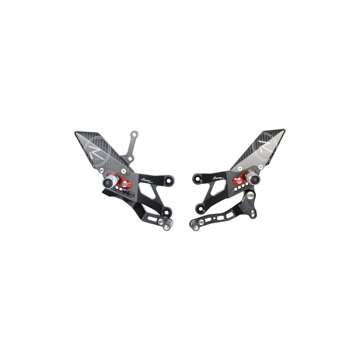 LighTech R Version Rear Sets for Yamaha R3 2015–2026