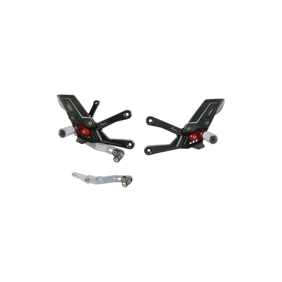 LighTech R Version Rear Sets for Yamaha R1 2015–2025 / Yamaha R1M 2015–2025