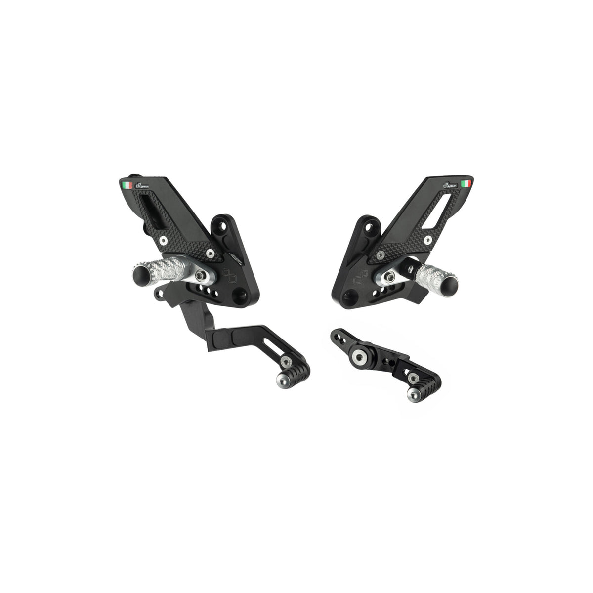 LighTech Adjustable Rear Sets With Fixed Foot Pegs for Yamaha Multiple Models